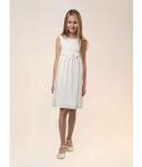 Nelli wei&szlig; (Kommunionkleid schlicht im Empirestil)