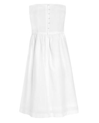 Nelli weiß (Kommunionkleid schlicht im Empirestil) 158