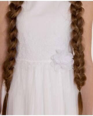 Clara wei&szlig; (Kommunionkleid mit T&uuml;ll)
