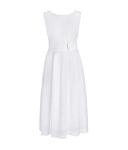 Clara wei&szlig; (Kommunionkleid mit T&uuml;ll) f&uuml;r starke M&auml;dchen