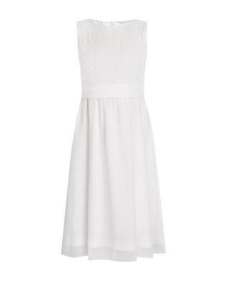 Anna wei&szlig; (Kommunionkleid kurz mit Chiffonrock)